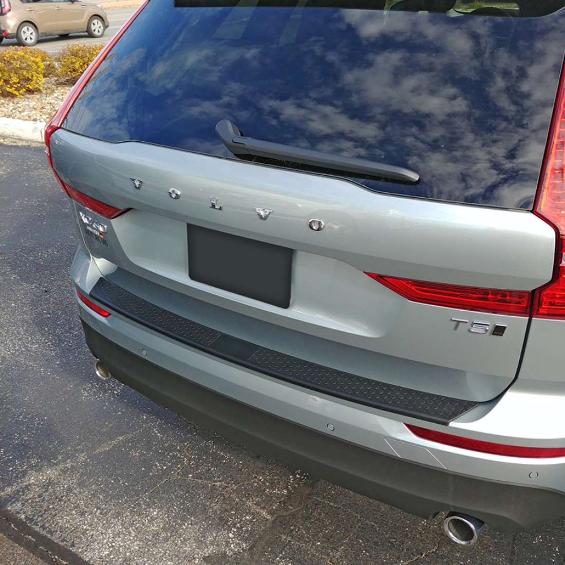 Rear Bumper Protectors : Volvo XC60 Rear Bumper Protector - View #6